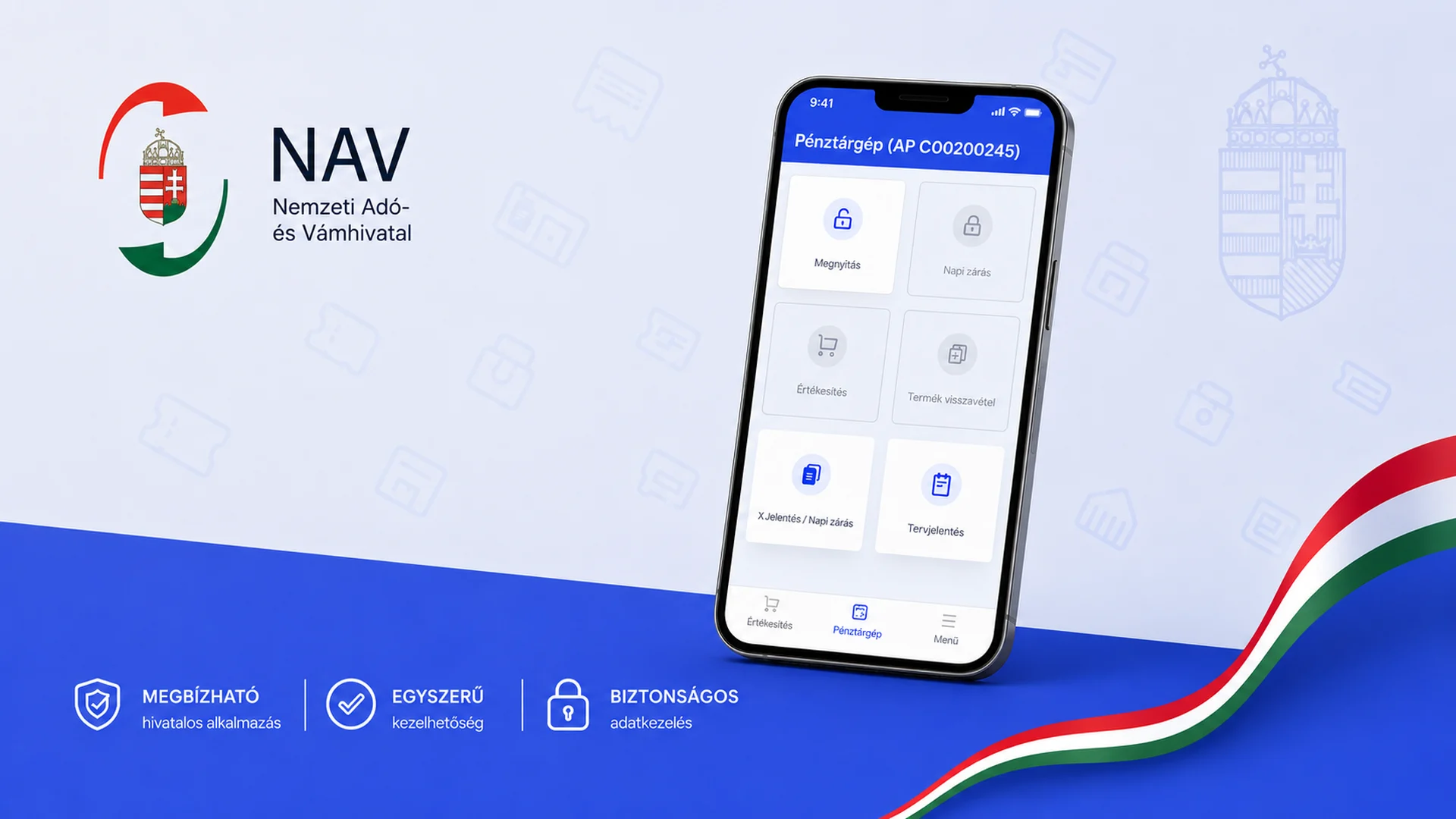 NAV ePénztárgép app: letöltés és üzembe helyezés lépésről lépésre